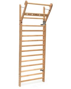 WaterRower WallBars Natural Ash Wood with 14 rungs