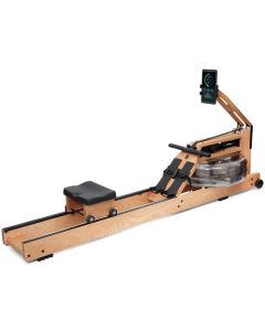 The WaterRower Performance Ergometer made from Oak wood with XL Side Rails and 17" wide handle for the bigger athlete.