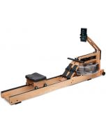 The WaterRower Performance Ergometer made from Oak wood with XL Side Rails and 17" wide handle for the bigger athlete.