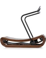 The very top of the premium treadmill range this is the Sprintbok Classic perfomance curved treadmill made from top grade Black Walnut wood to match the Classic WaterRower and NOHrD classic  designer fitness equipment range.