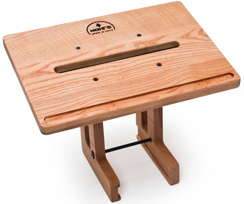 WaterRower Laptop Stand made from Oak wood to match the WaterRower Oak, and British Rowing models.